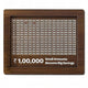 Wooden Money Saving Piggy Bank Box, Gullak with 100000 Rupees Goal Tracker Chart for Kids and Adults